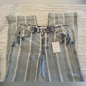 Stripes Flared trouser jeans